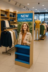 expositor carton tienda